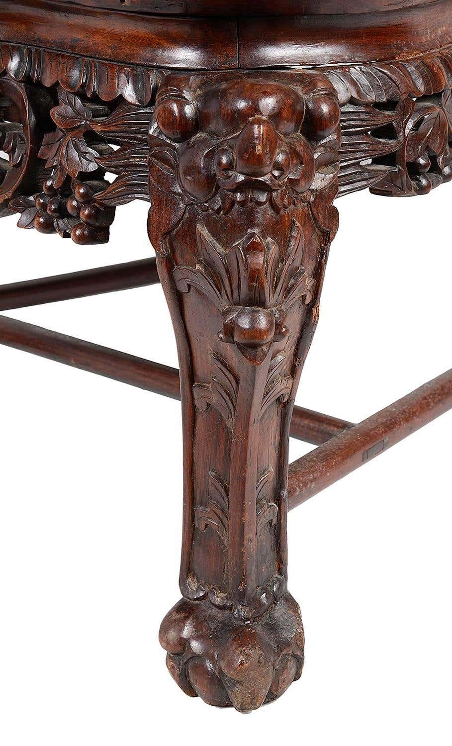 Antique Jaipur Style Carved Chair l Wooden City Crafts