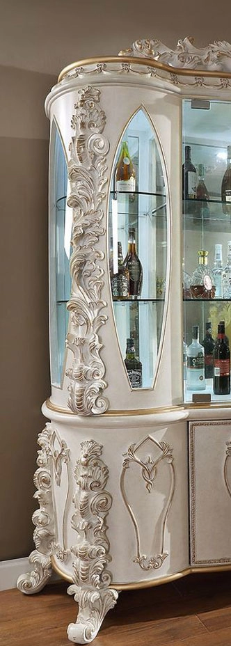 Royal Design Wooden Carving Wine Cabinet | Wooden City Crafts