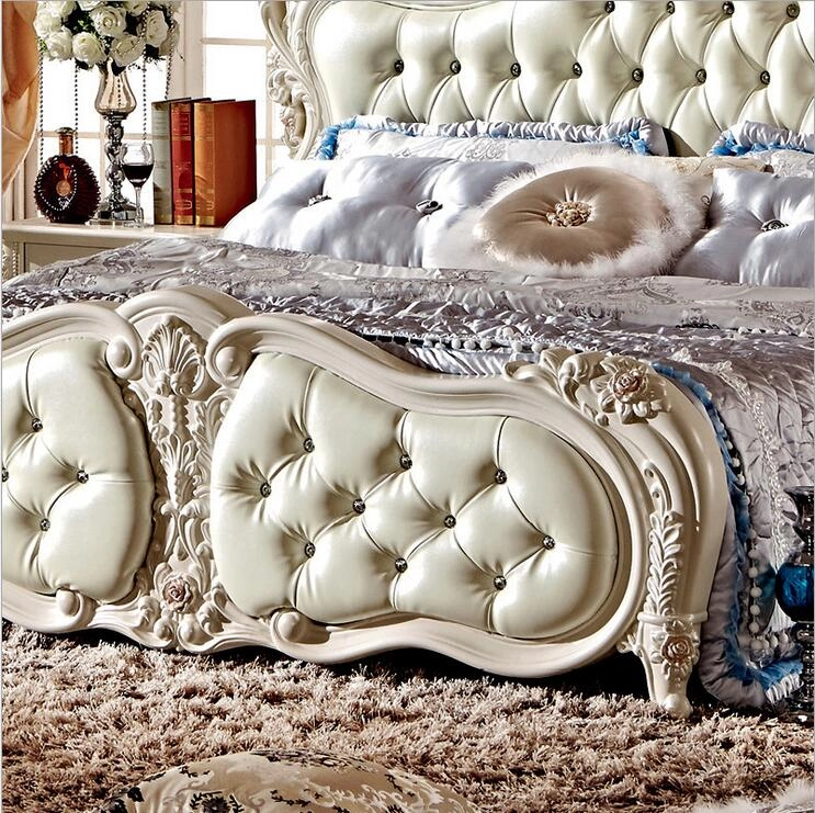 Italian Style Imperial Hand Carving Bed | Wooden City Crafts