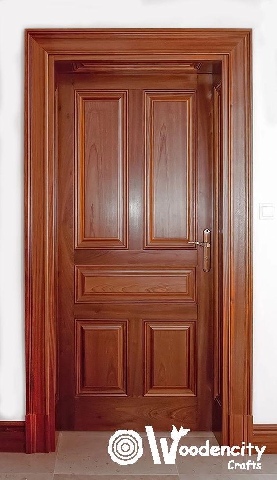 Standard Wooden Single Door - Wooden City Crafts