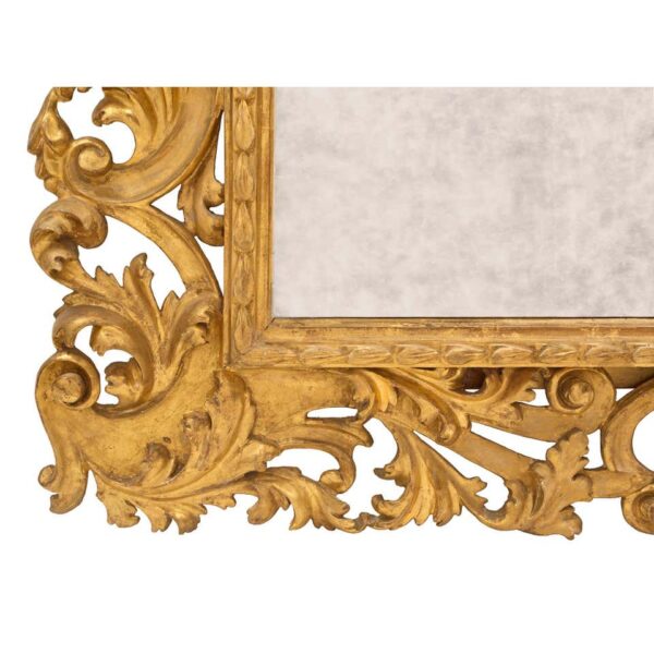 Wooden Deep Carved Rectangle Mirror Frame | Wooden City Crafts