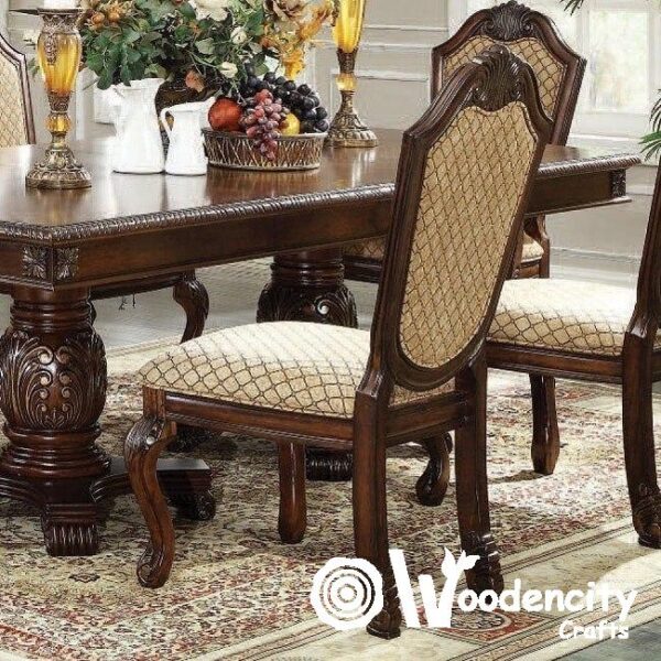 Wooden Six Seater Royal Dining Set | Wooden City Crafts