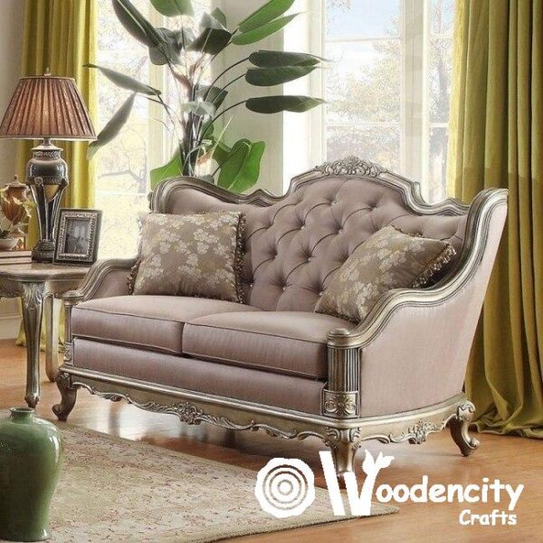 Wooden Hand Carving Sofa | Wooden City Crafts