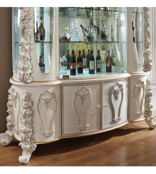 Royal Design Wooden Carving Wine Cabinet | Wooden City Crafts