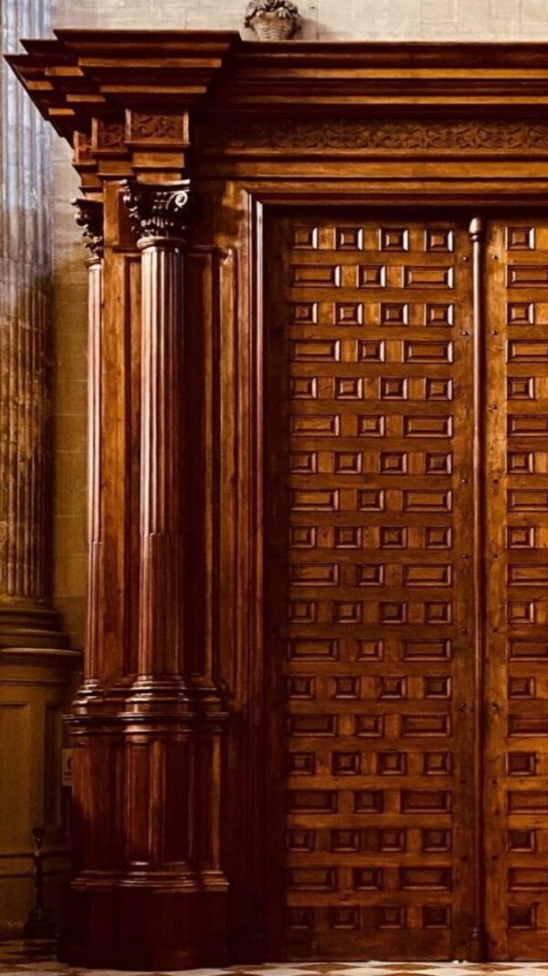 Classic Wooden Saharanpur Carving Door | Wooden City Crafts