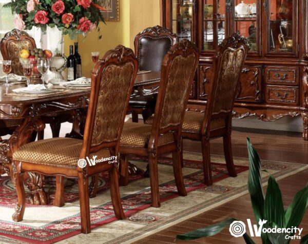 Wooden Royal Hand Carving Dining Set | Wooden City Crafts