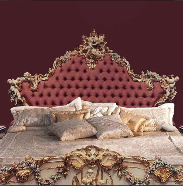 Wooden Royal Saharanpur Carving Maharaja Bed | Wooden City Crafts