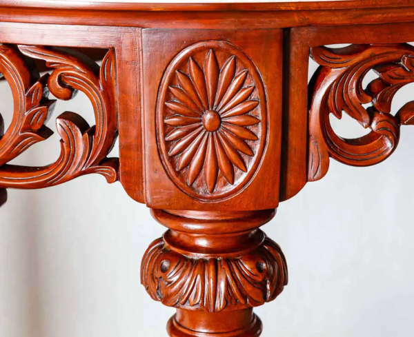 Wooden Classic Carved Console Table | Wooden City Crafts