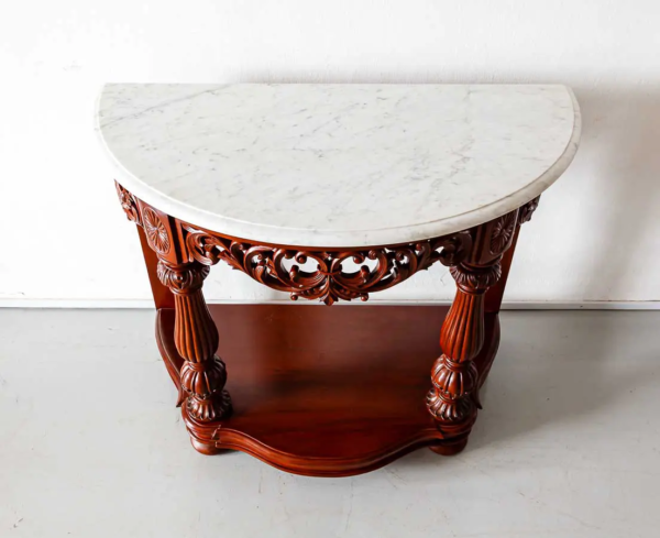 Wooden Classic Carved Console Table | Wooden City Crafts