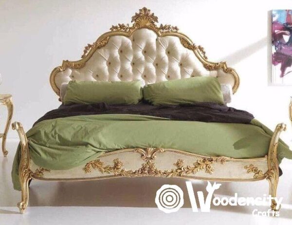 Wooden City Crafts Hand Carved Bed | Wooden City Crafts