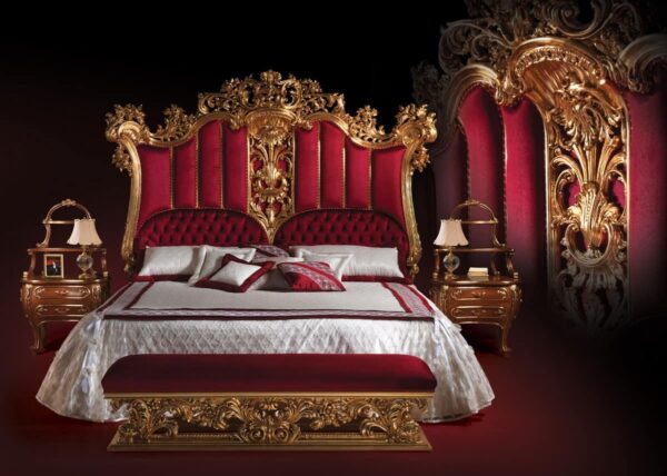 Mumbai Luxury Carving Designer Bed | Wooden City Crafts