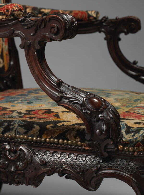 Ancient Style Antique Hand Carving Chair | Wooden City Crafts