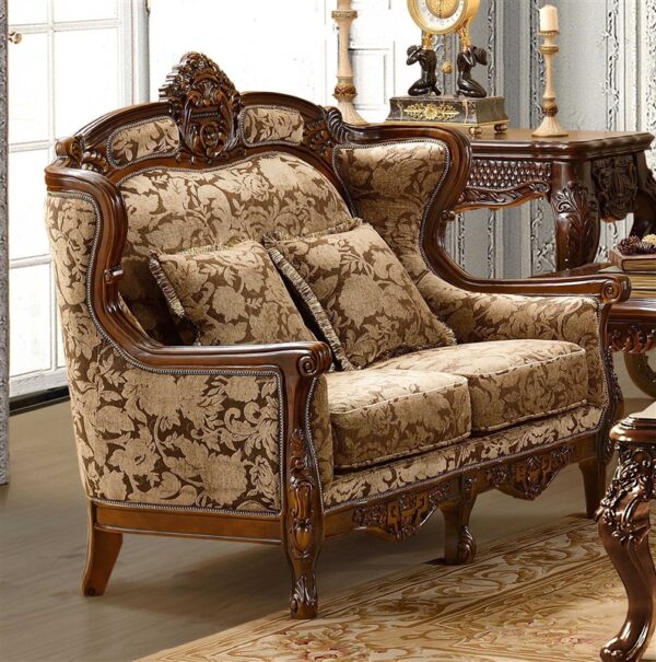 Luxury Carved 6 Seater High Back Sofa Set  | Wooden City Crafts