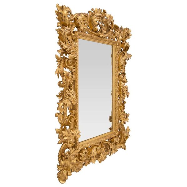 Wooden Royal Carving Mirror Frame | Wooden City Crafts