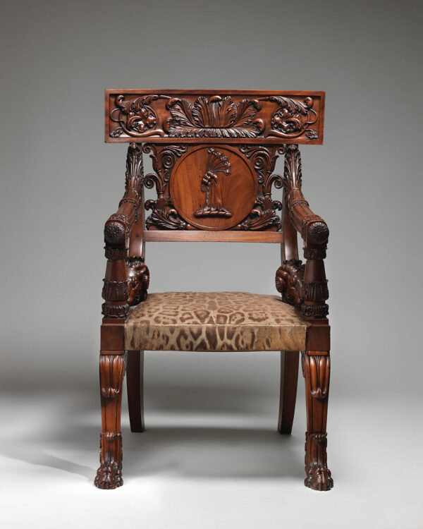 Antique Hand Carving Teak Wood Chair | Wooden City Crafts