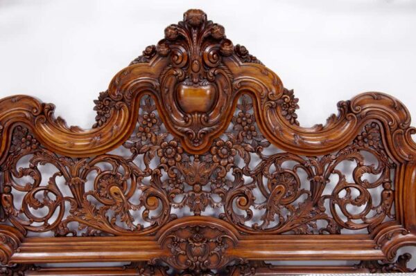 Canberra Style Antique Carved Poster Bed | Wooden City Crafts