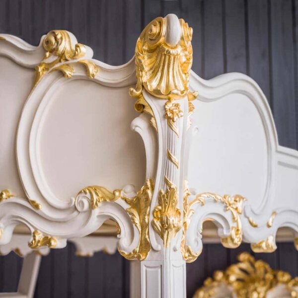 Luxury European Style Four Poster Bed | Wooden City Crafts