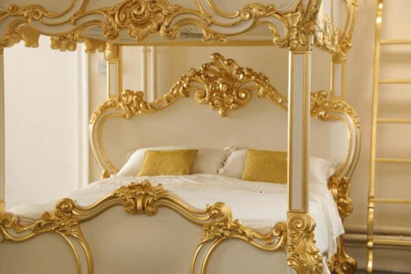 Luxury European Style Four Poster Bed | Wooden City Crafts