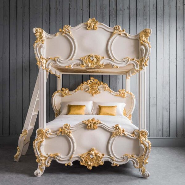 Luxury European Style Four Poster Bed | Wooden City Crafts