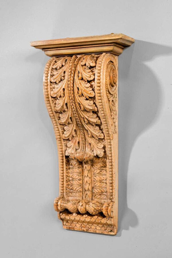 Wooden Carved Wall Bracket - Wooden City Crafts