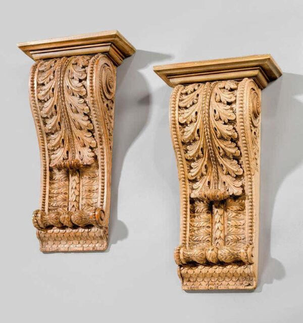 Wooden Carved Wall Bracket - Wooden City Crafts