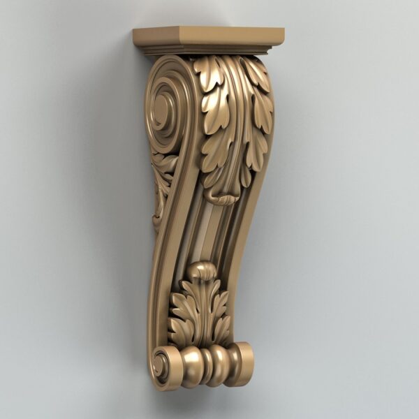 Wooden Carved Home Decor Bracket - Wooden City Crafts