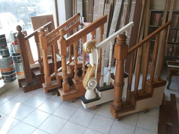 Antique Wooden Railing Pillar - Woodencity Crafts