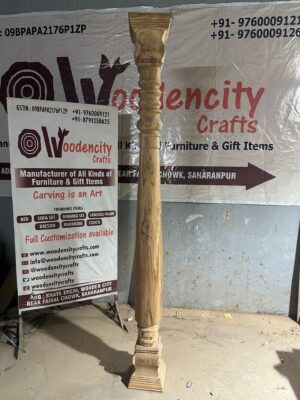 Chettinad Wooden Pillar | Woodencity Crafts